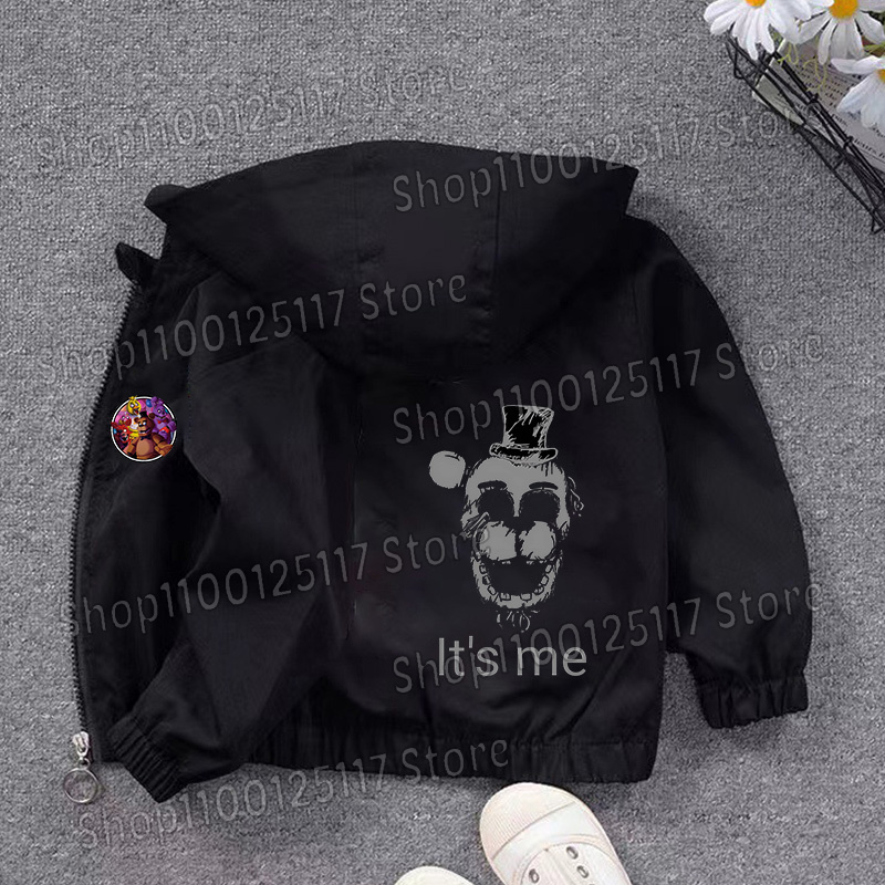 Fnafs Hooded Jacket Boys Girls - đánh giá và giá Running Gear Kids