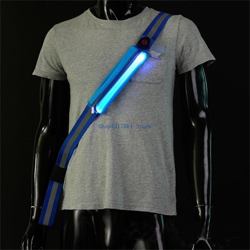 T3LB Đai phản quang có đèn LED - đánh giá và giá Running Gear For Night