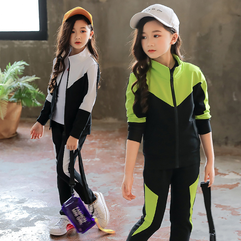 Spring Autumn Kids Clothes Gir - đánh giá và giá Running Gear Kids
