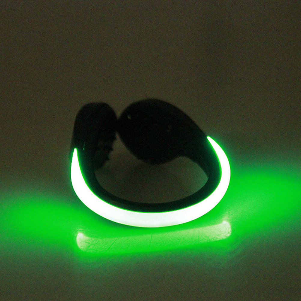 2Pcs LED Flash Shoe Light Clip - đánh giá và giá Running Gear For Night
