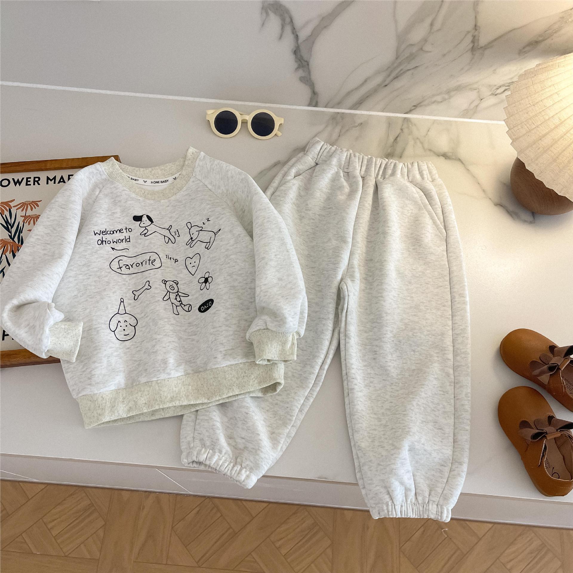 Boys Girls Casual Sets Autumn  - đánh giá và giá Running Gear Kids
